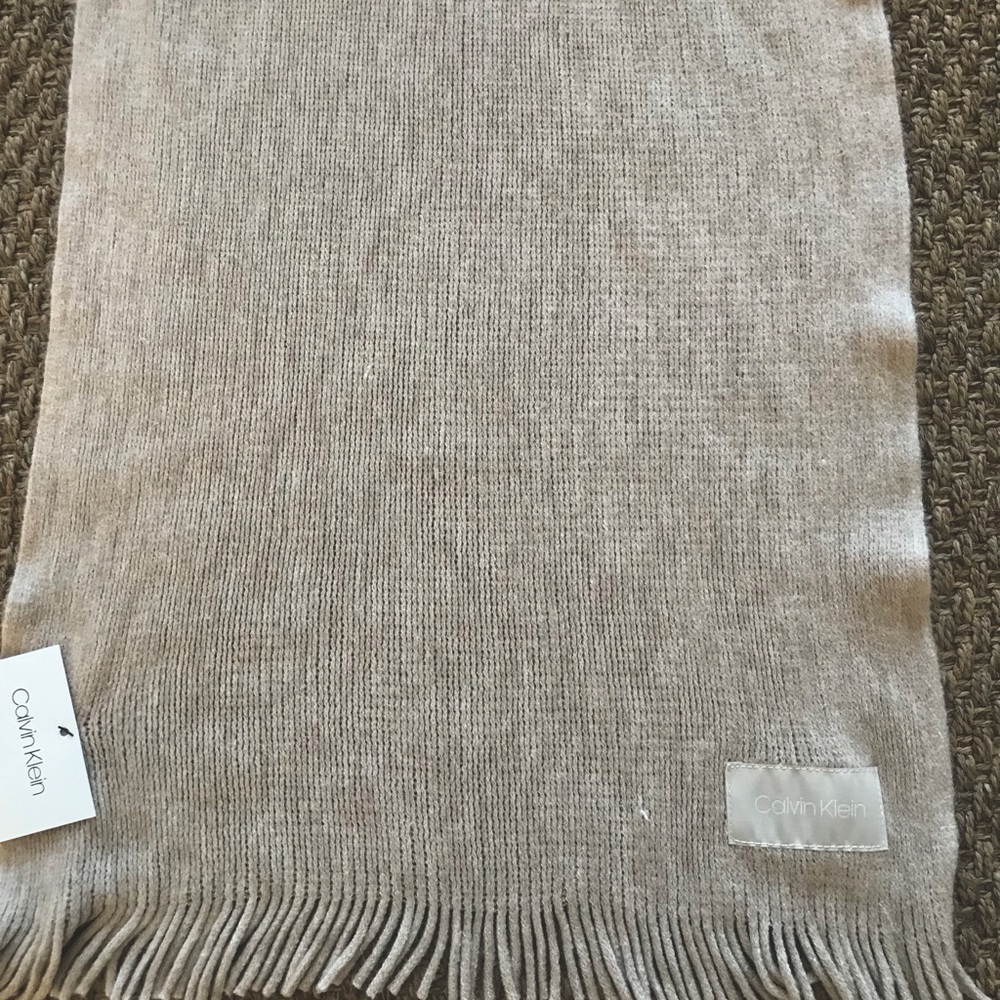 Solid Cashmere-like Acrylic Scarf